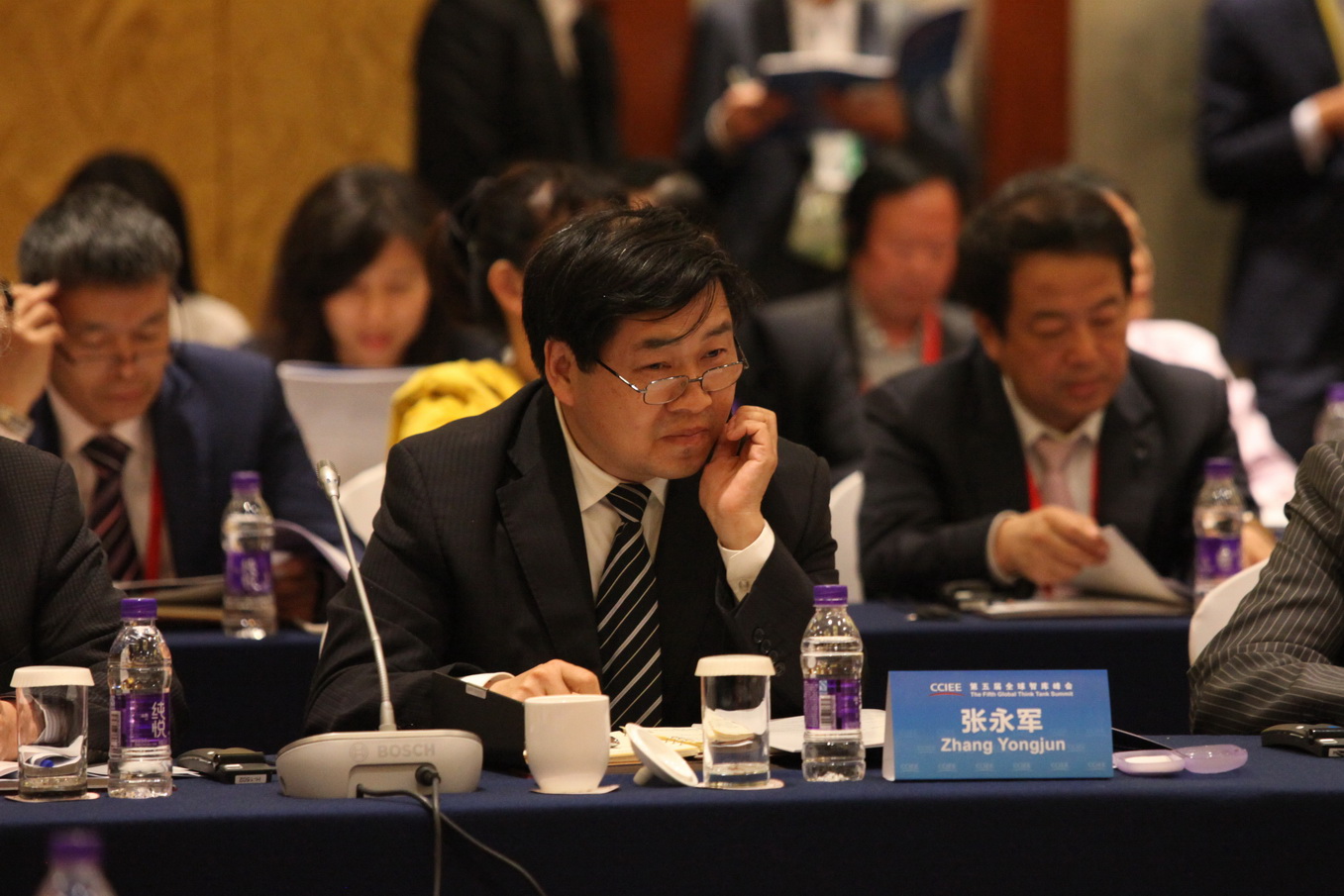Zhang Yongjun, Deputy Economist of CCIEE